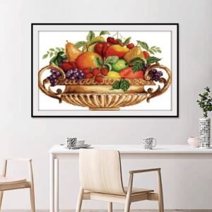 glamorous fruit basket
