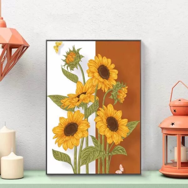 thriving sunflowers