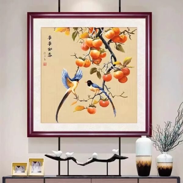 persimmons & magpies